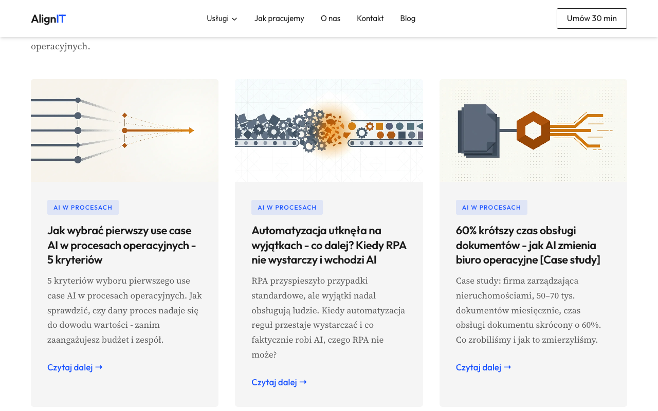 Blog alignit.pl